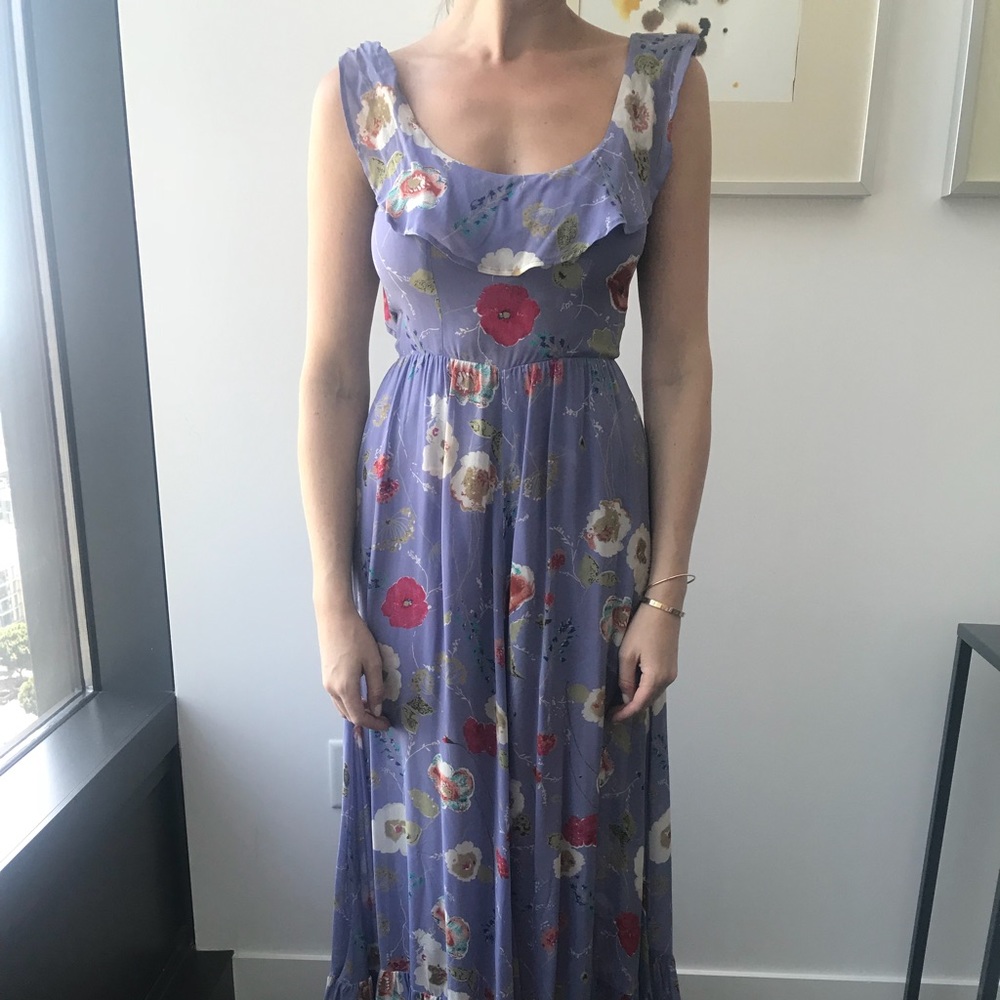 Reformation Floral maxi